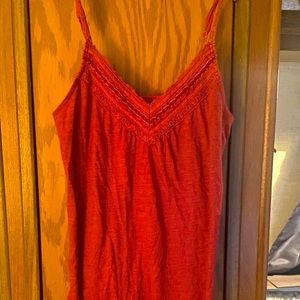 Abercrombie red tank small